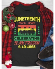 Junteenth Celebrating Classic T-Shirt custom-t-shirts-classic-lifestyle-front-353
