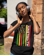 Juneteenth Classic T-Shirt apparel-ladies-t-shirt-lifestyle-front-84