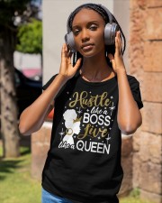 Hustle Like A Boss Classic T-Shirt apparel-ladies-t-shirt-lifestyle-front-83