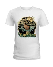 You Are Beautiful Ladies T-Shirt tile