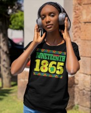 Juneteeth 1865 Classic T-Shirt apparel-ladies-t-shirt-lifestyle-front-83