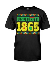 Juneteeth 1865 Classic T-Shirt front