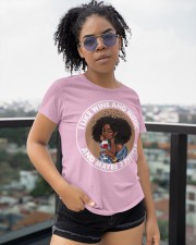 I Like Wine And Music Classic T-Shirt apparel-classic-tshirt-lifestyle-front-250
