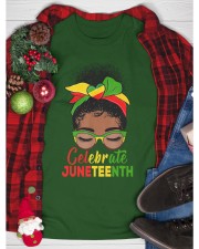 Celebrate Juneteenth Classic T-Shirt custom-t-shirts-classic-lifestyle-front-353