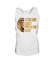 Husband And Daddy Protector Hero Unisex Tank tile