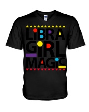 Libra V-Neck T-Shirt tile