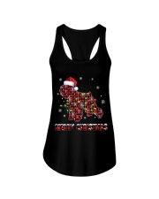 Merry Christmas - Schnauzer Lovers Ladies Flowy Tank tile