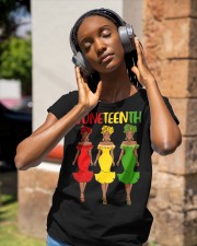 Juneteenth Classic T-Shirt apparel-ladies-t-shirt-lifestyle-front-84