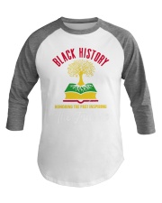 Black History Baseball Tee tile
