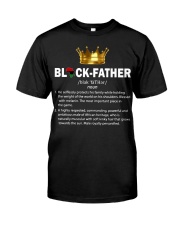 Black Father Classic T-Shirt front