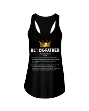 Black Father Ladies Flowy Tank tile