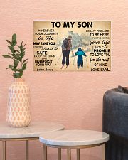 TO MY SON 17x11 Poster poster-landscape-17x11-lifestyle-21