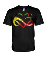 Black Women Are Dope V-Neck T-Shirt tile