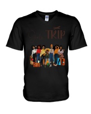 Girl Trips V-Neck T-Shirt tile