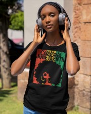 Celebrate Juneteeth Classic T-Shirt apparel-ladies-t-shirt-lifestyle-front-83