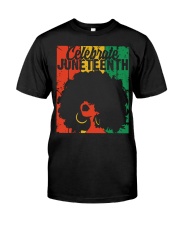 Celebrate Juneteeth Classic T-Shirt front