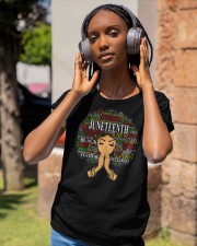 Juneteenth Classic T-Shirt apparel-ladies-t-shirt-lifestyle-front-83