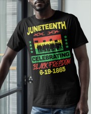 Juneteenth Celebrating Black Freedom Classic T-Shirt apparel-classic-tshirt-lifestyle-front-39