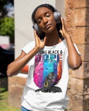 Young Black And Dope Classic T-Shirt apparel-ladies-t-shirt-lifestyle-front-84