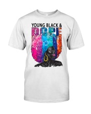 Young Black And Dope Classic T-Shirt front