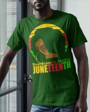 Remembering My Aneestors Juneteenth Classic T-Shirt apparel-classic-tshirt-lifestyle-front-39