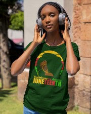 Remembering My Aneestors Juneteenth Classic T-Shirt apparel-ladies-t-shirt-lifestyle-front-83