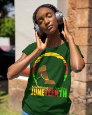 Remembering My Aneestors Juneteenth Classic T-Shirt apparel-ladies-t-shirt-lifestyle-front-84