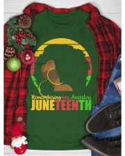 Remembering My Aneestors Juneteenth Classic T-Shirt custom-t-shirts-classic-lifestyle-front-353