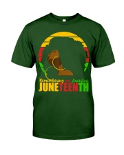 Remembering My Aneestors Juneteenth Classic T-Shirt front