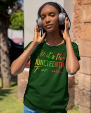 It's Junteenth For Me Classic T-Shirt apparel-ladies-t-shirt-lifestyle-front-83