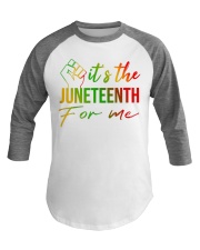It's Junteenth For Me Baseball Tee tile