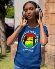 Juneteenth Still Fighting For Black Freedom Classic T-Shirt apparel-ladies-t-shirt-lifestyle-front-83