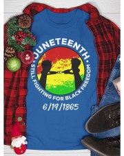 Juneteenth Still Fighting For Black Freedom Classic T-Shirt custom-t-shirts-classic-lifestyle-front-353