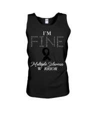 I'm Fine Unisex Tank tile