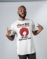Black Girl If My Mouth Doesn't Say It My Face Classic T-Shirt apparel-classic-tshirt-lifestyle-front-32