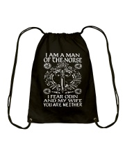 Viking I Am A Man Of The Norse Drawstring Bag tile
