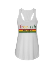 Freeish Juneteenth Since 1865 Ladies Flowy Tank tile