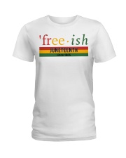 Freeish Juneteenth Since 1865 Ladies T-Shirt tile
