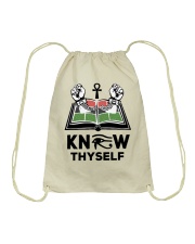 Know Thyself Drawstring Bag tile