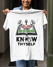 Know Thyself Classic T-Shirt apparel-classic-tshirt-lifestyle-front-129