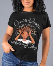 Cancer Queen Classic T-Shirt custom-t-shirts-classic-lifestyle-front-421