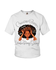 Cancer Queen Youth T-Shirt tile