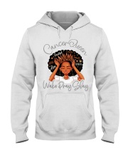 Cancer Queen Hooded Sweatshirt tile