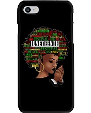 Juneteenth Phone Case tile