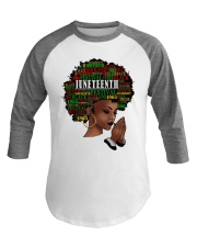 Juneteenth Baseball Tee tile