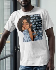 One thing I Don't Do Is Try Classic T-Shirt apparel-classic-tshirt-lifestyle-front-39