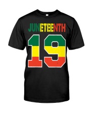 Juneteenth 19 Classic T-Shirt front