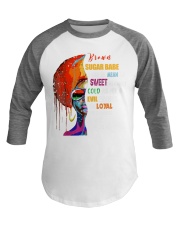 I Can Be Mean Baseball Tee tile