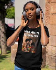Melanin Queen Classic T-Shirt apparel-ladies-t-shirt-lifestyle-front-83