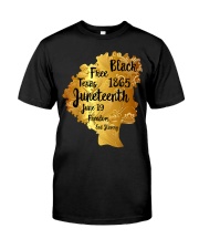 Juneteenth 1865 Classic T-Shirt front